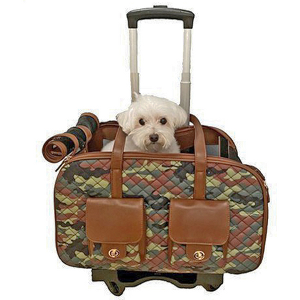 Pawaii Travel Pet Carrier - Pawaii Beige and Tea Green