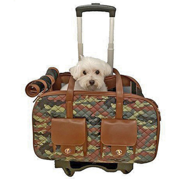 Smalls--Quilted Pet Carrier with Pet Trek: Airline Approved!