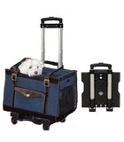 Pet-Trek pet carrier trolley folded