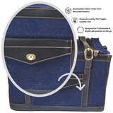  Pippa: Denim Style Pet Carrier: Airline Approved!